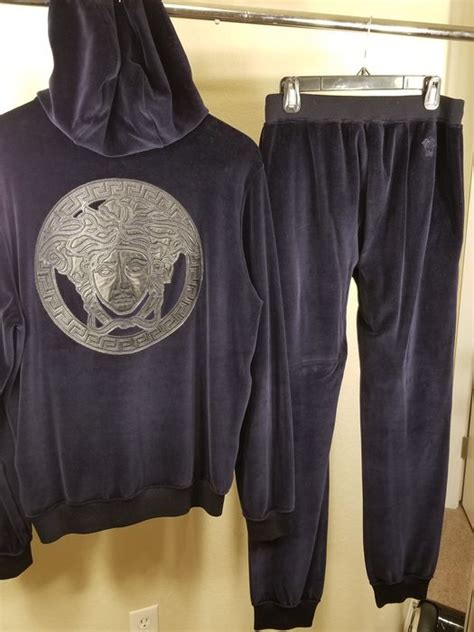 versace velour tracksuit cheap|versace tracksuit for women.